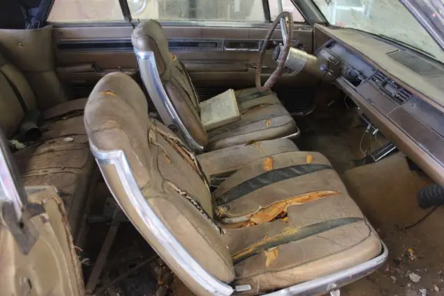1967 chrysler imperial convertible barn find. no reserve