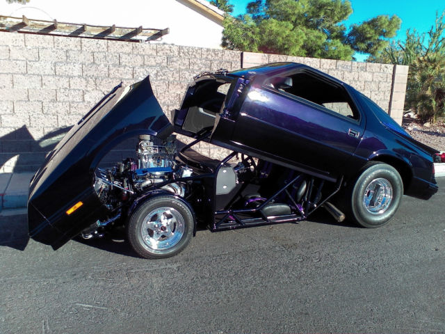 dodge daytona pro street tilt body tilt nose street legal show car
