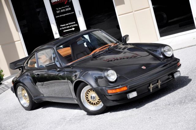 1979 porsche 911 930 turbo 930 turbo 46301 miles black metallic coupe manual