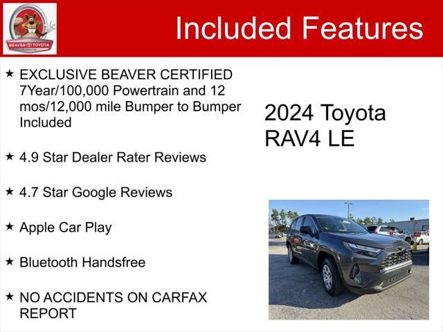 2024 toyota rav4 le