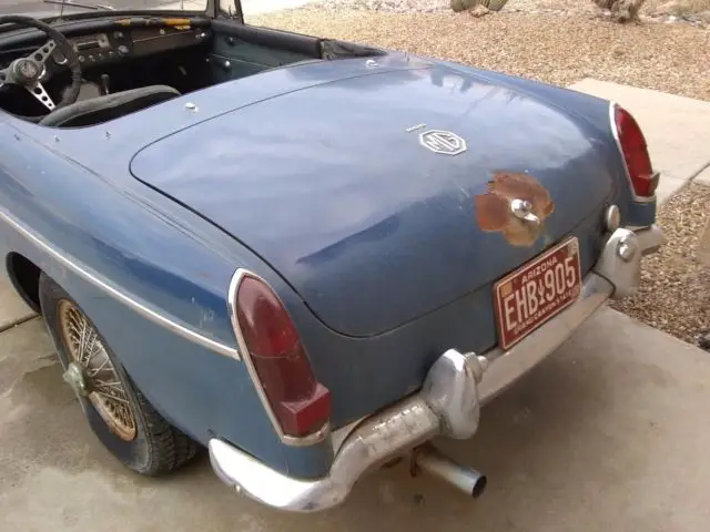 no reserve! garage find! 1966 mg mgb all original 1964 1965 1966 1967 1968 mga