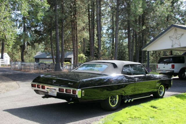 triple black,1969 impala, high performance 350,convertible,horse shoe shifter