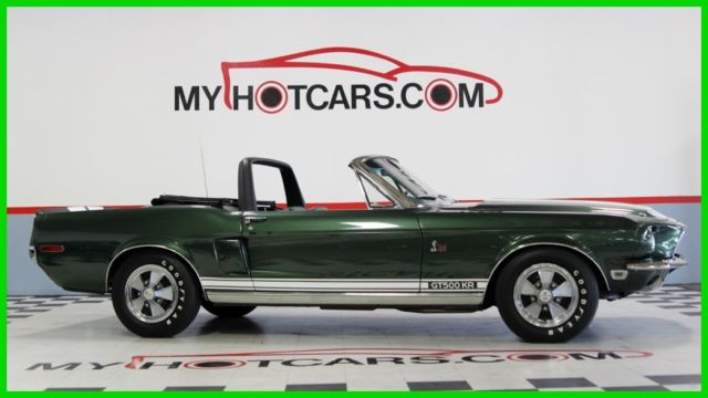 1968 shelby gt 500kr manual convertible