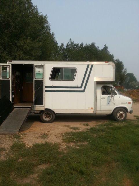 1985 gmc vandura 3500 horse van horse box horse truck 3 stall