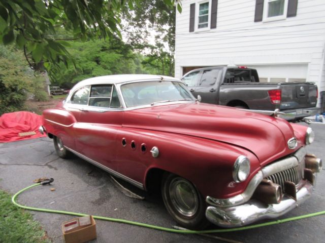 1951 buick roadmaster riviera 76r - rare - project - no reserve