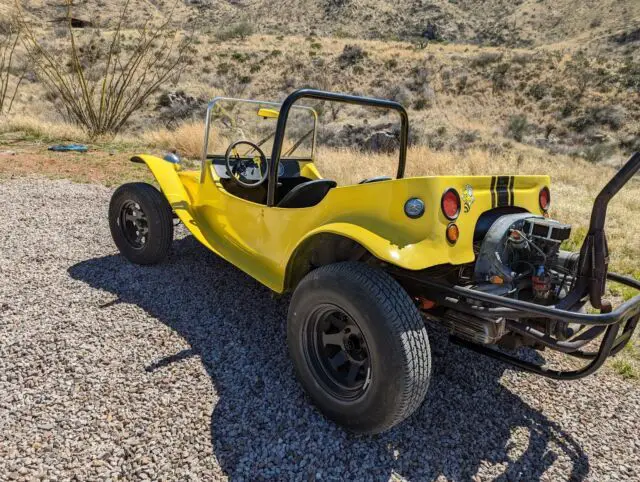 1966 volkswagen dune buggy convertible yellow rwd manual
