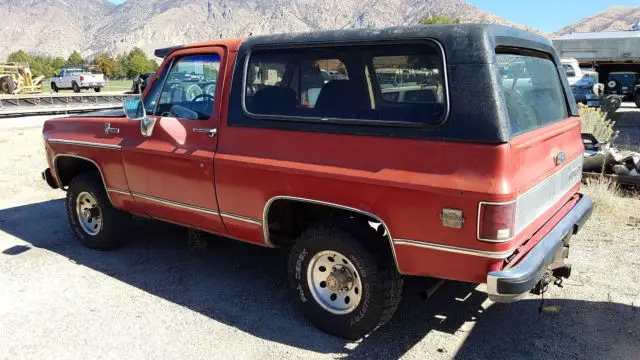 1980 chevy k5 blazer silverado loaded a/c tach power rear window rust free!