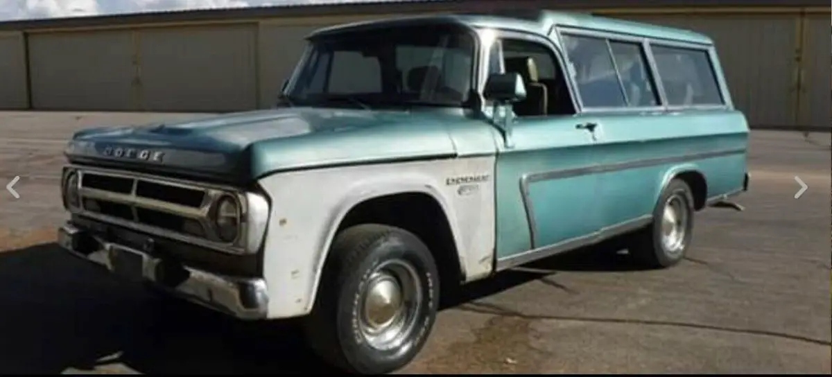 1972 d100 carryall 2dr suburban hot street rod pro touring pickup barn find ram