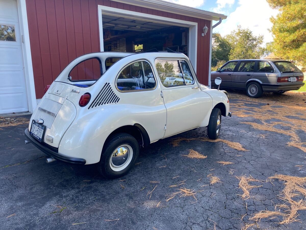 1970 subaru 360 coupe white rwd manual deluxe