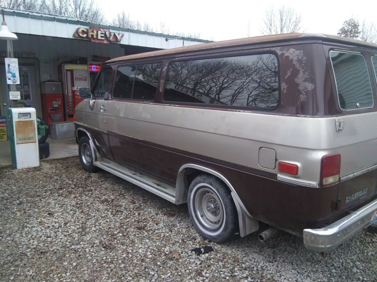 1989 chevrolet g20 van chevy if this vans a rockin dont come a knockin 5.7 350