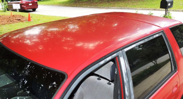 1994 mitsubishi expo base 4-door minivan 5 speed stick shift-rare-red/silver