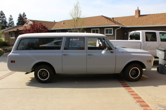 1970 chevrolet/chevy suburban 3 door 4x2 project - ca original!