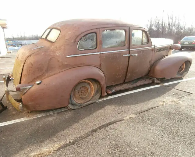 1937 cadillac series 60 4 door original barn find restoration or parts