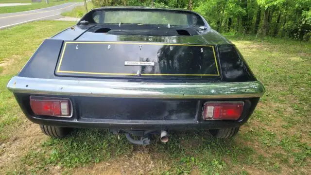 1972 lotus europa coupe black rwd manual
