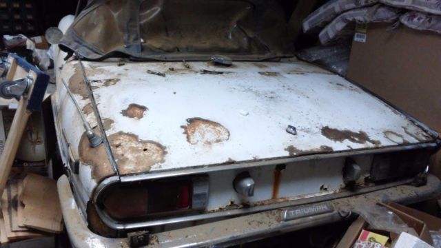 1974 triumph spitfire 1500 convertible