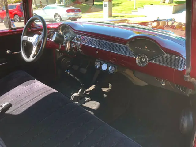 56 chevrolet 210 post 2 door sedan