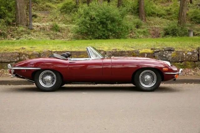 1970 e-type jaguar convertible - exceptional condition, matching numbers