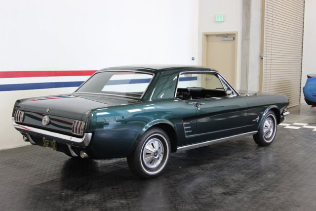 beautifully restored 1966 mustang **no reserve** black and yellow plates