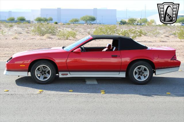1987 chevrolet camaro base