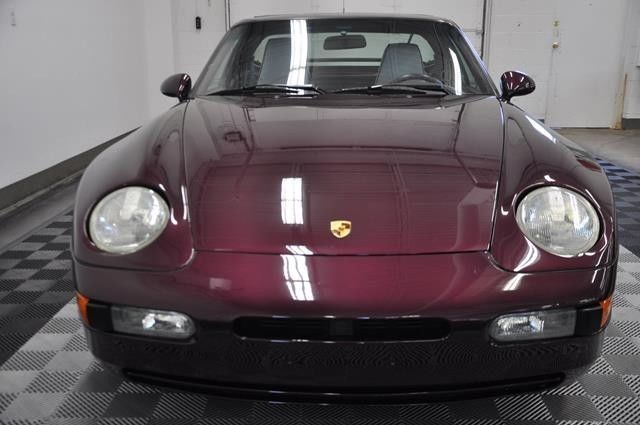1992 porsche 968 coupe amethyst metallic/grey concourse condition 8100 miles