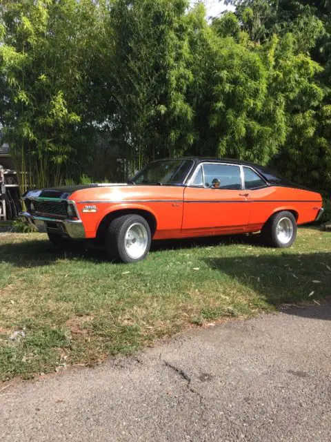 1972 chevy nova muscle car hot rod