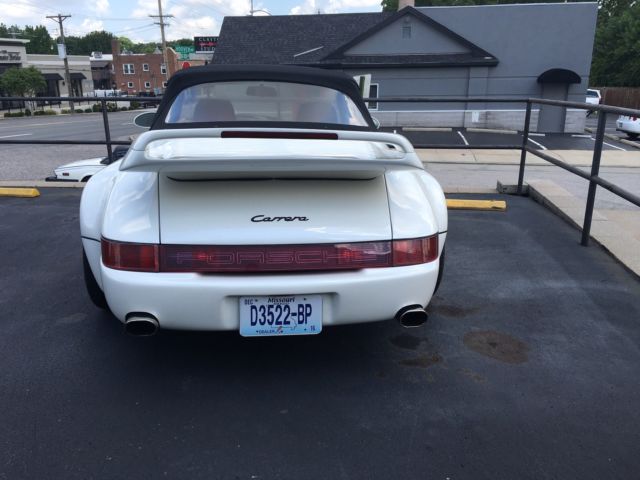 1988 porsche 911 cabriolet.original 34530 miles. strosek design.must see!!!
