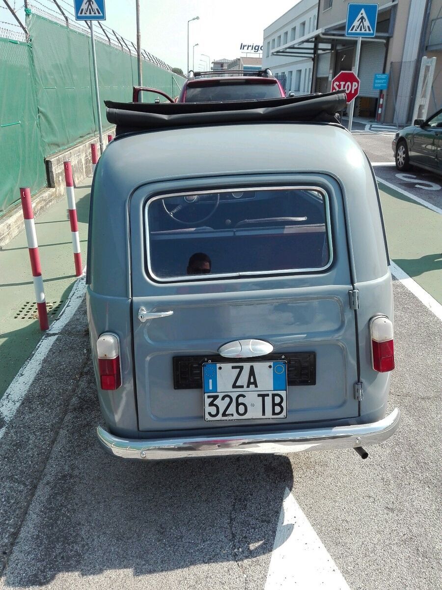 1952 fiat 500 giardiniera wagon grey rwd manual