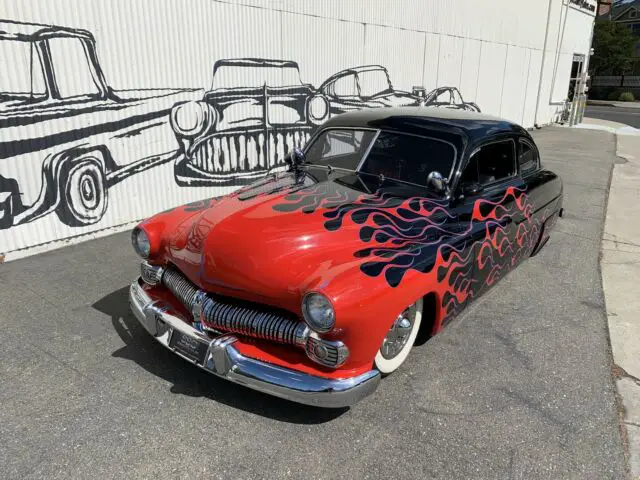 1950 mercury lead sled 3896 miles black coupe