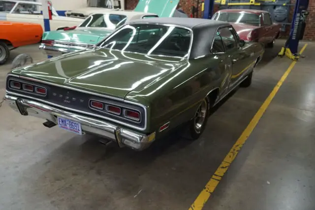 1970 dodge coronet 500 383 pw pdb cruise ef8 green