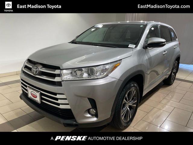 2018 toyota highlander le plus