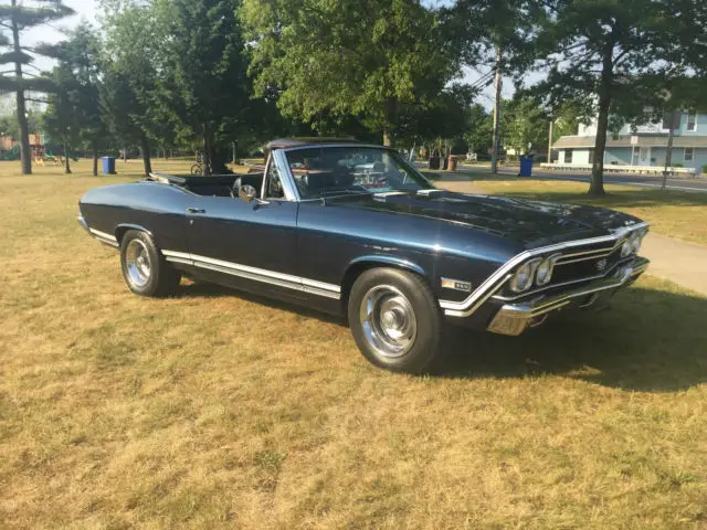 1968 chevelle ss convertible 138 true super sport 396 auto 12 bolt p/t ps pdb 68