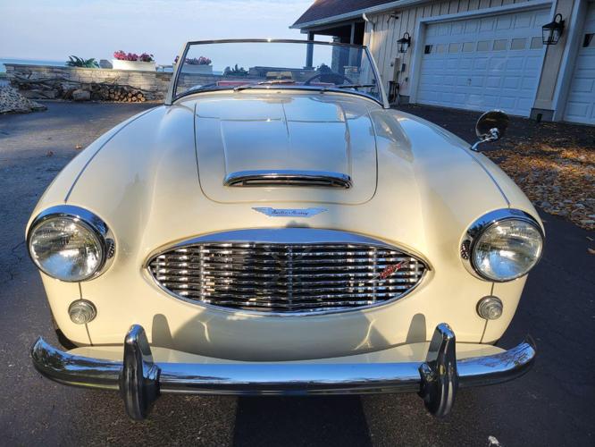 1957 austin-healey 100-6 in easton, maryland