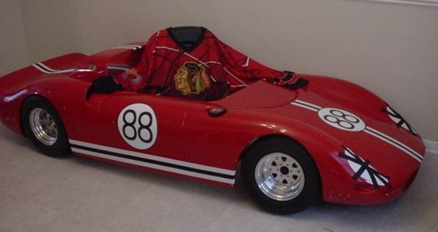 1965 mortarini ferrari 330 p2 5/8 fiberglass body / steve mcqueen le mans movie