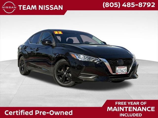 2022 nissan sentra sv