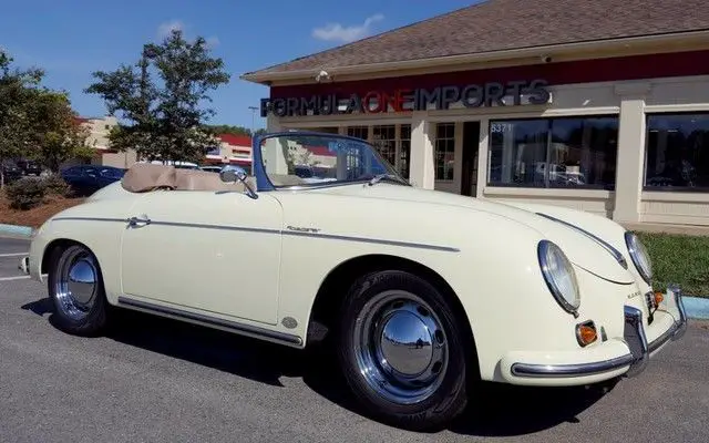 1959 porsche 356 convertible replica. only 1k miles. $0 down / $665 month