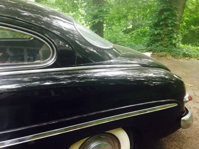 1950 mercury sedan, black, all original