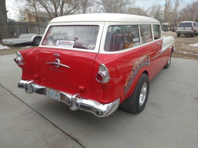 1956 pontiac chieftain 2dr wagon
