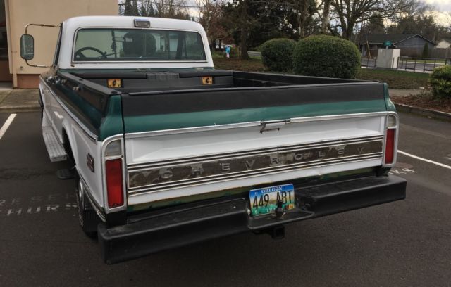 1972 chevrolet c-10 cheyenne super sport,wood trim,a/c,runs & drives,gmc c20