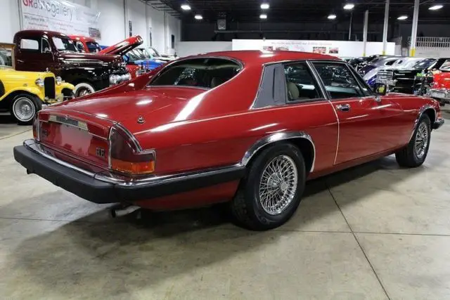 1986 jaguar xjs 105212 miles red coupe 350cid v8 automatic