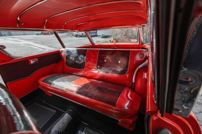 restored 1957 chevrolet nomad wagon with a 283 fuelie v8 in ramsey, new jersey