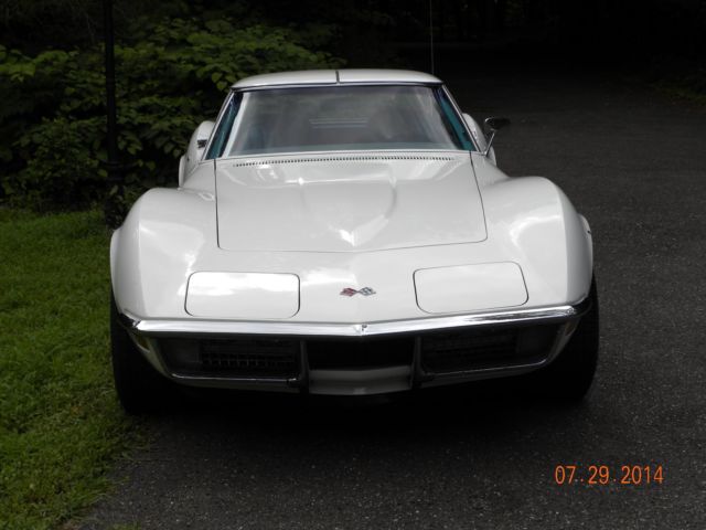 partialy restored 1970 corvette