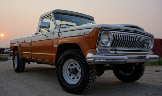 rare 1972 jeep j4000 4x4, custom cab, original, 1 owner, low mileage classic