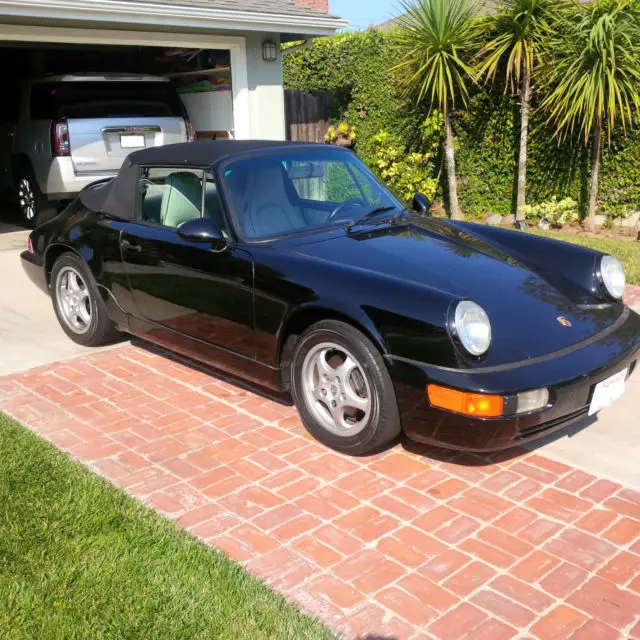 1993 porsche 911 cabriolet carrera 2 air-cooled 964