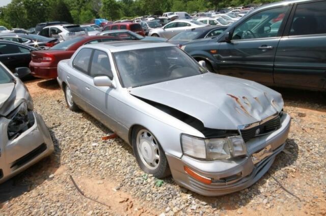 1993 lexus ls 400 150166 miles alpine silver metallic car 4-speed automatic