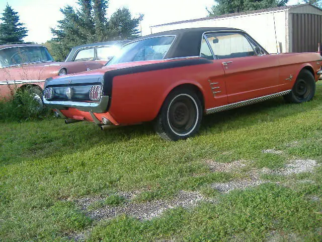 1966 ford mustang 289 v-8 air coupe patina survivor very original & rust free
