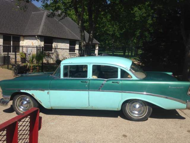 1956 chevy bel air 210 four door 4 door