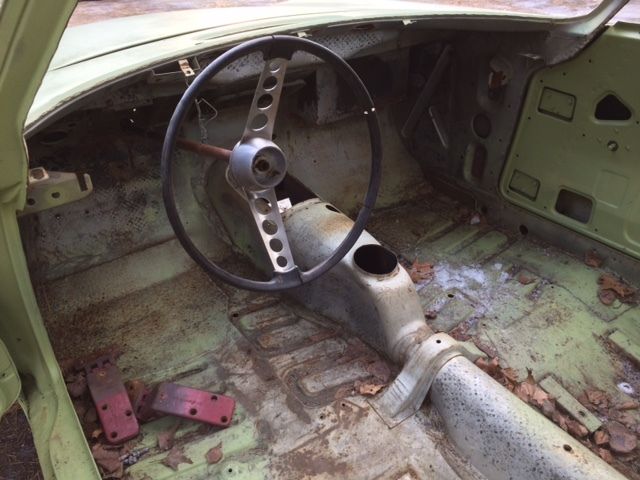1966 volvo p1800 s rolling chassis + parts car