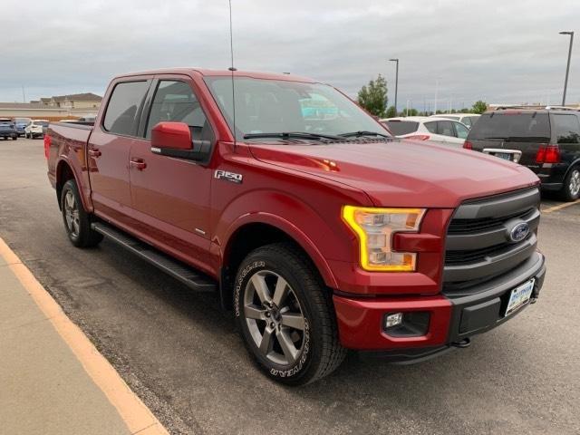 used 2015 ford f150 4x4 supercrew lariat grand forks, nd 58201 for sale in grand forks, north dakota