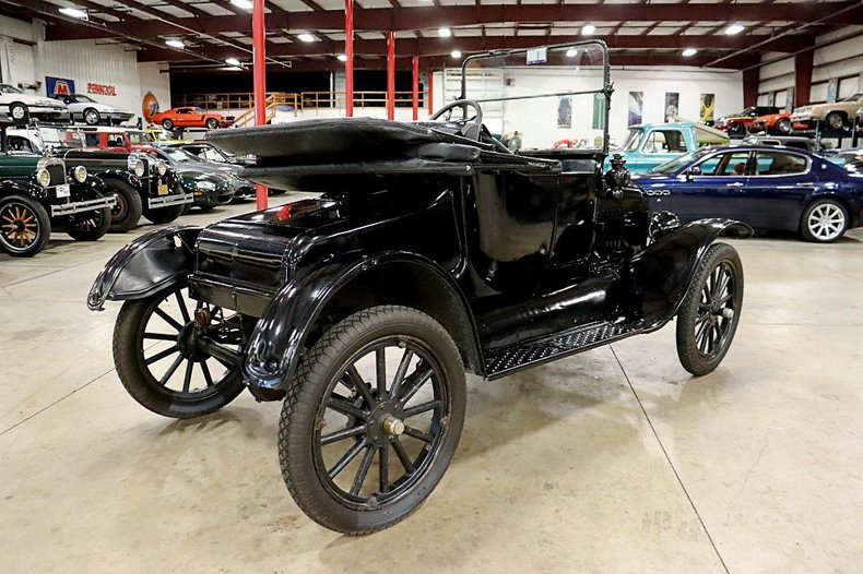 1921 ford model t roadster 1 black roadster inline-4 2-speed planetary