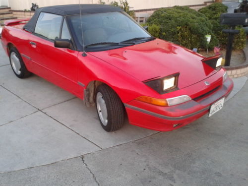 1993 mercury capri xr2 convertible 2-door 1.6l no reserve!!!